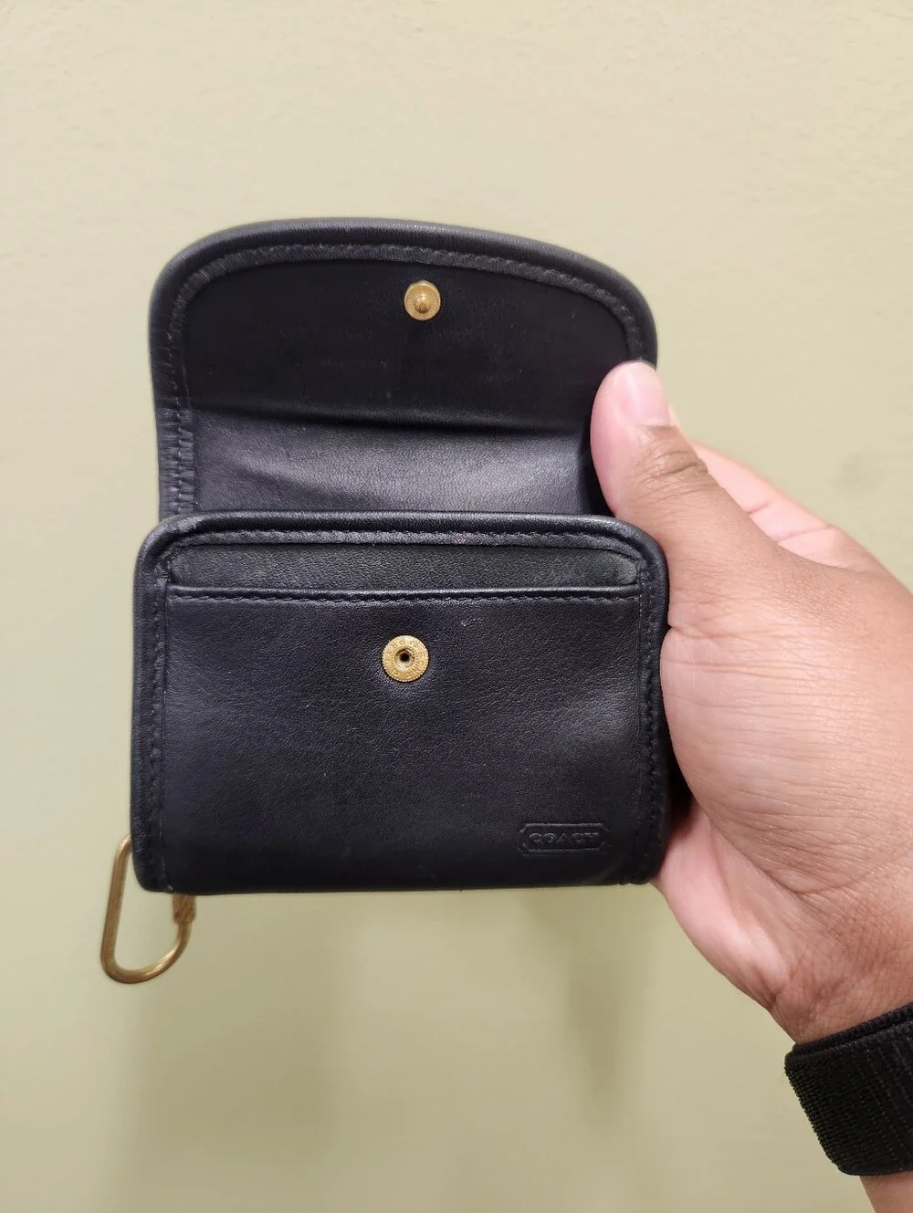 Vintage Coach Multifunction Purse 7219 - Black